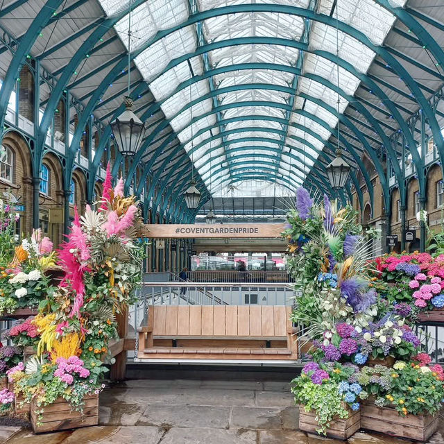 Vibrant Charm: A Day at Covent Garden, London 🇬🇧
