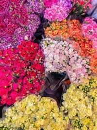 Flowers market in Bangkok💐