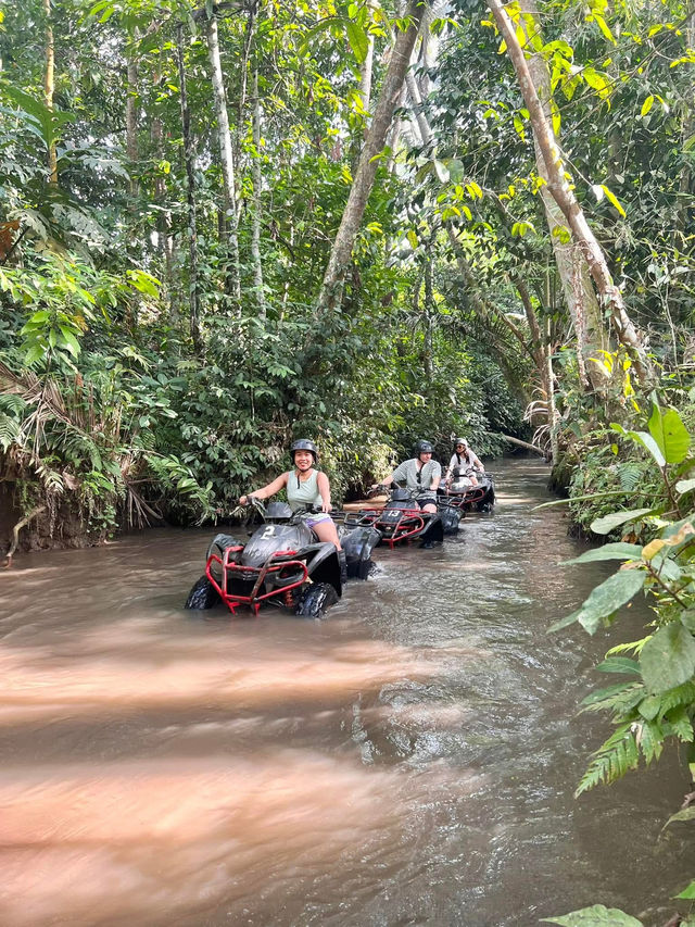 Thrills of Bali: ATV Adventure and Rafting Itinerary 