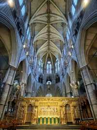 The Westminster Abbey, a must-visit place in London!