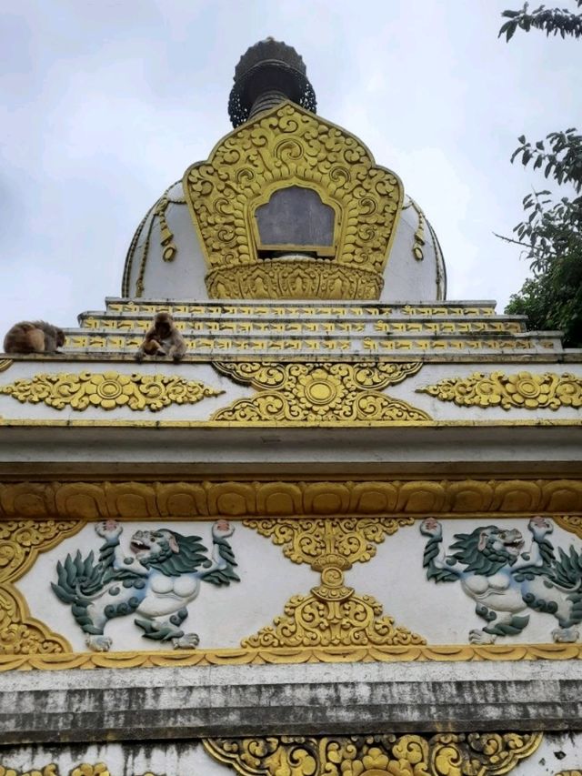 尼泊爾加德滿都著名古跡寺廟景點:猴庙स्वयम्भू महाचैत्य，適合打卡拍照📸祈福