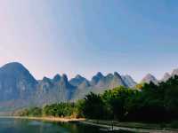 中國廣西桂林陽朔的遊玩攻略，兩日行程介紹