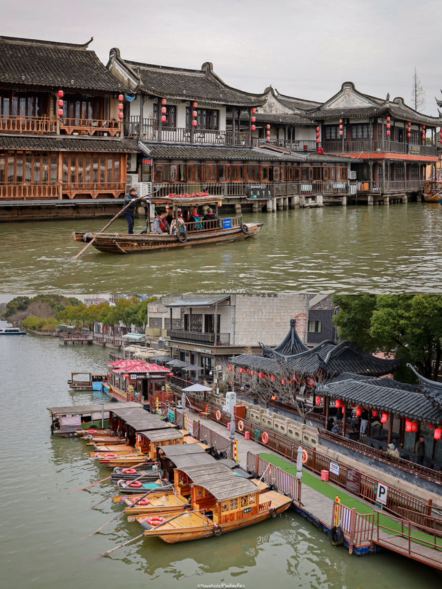 Zhujiajiao Ancient Town เมืองโบราณสุกคลาสสิค