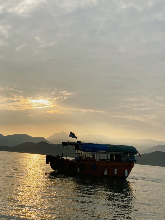 橋咀島的日落🌅，你看過了嗎？