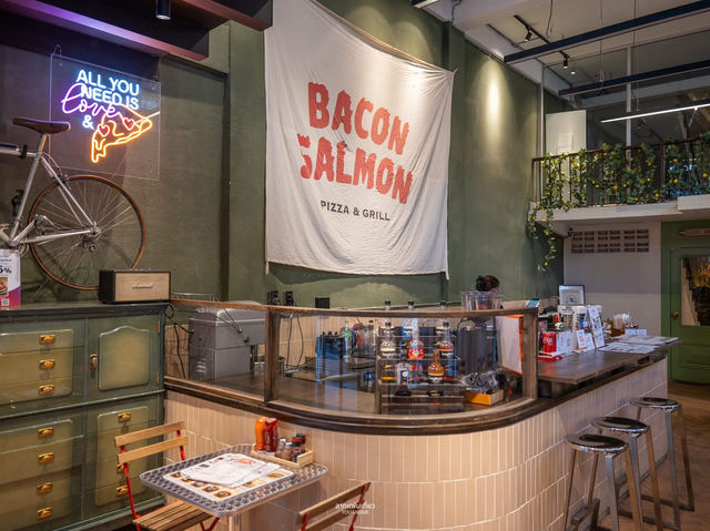  Bacon Salmon #ร้านเด็ดเจริญกรุง