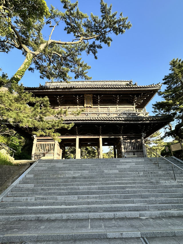 【千葉】続く参道に並ぶ灯篭 が美しい景観