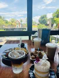 นั่งกินข้าววิวทะเล ที่ขนำริมเล พัทลุง วิวหลักล้าน