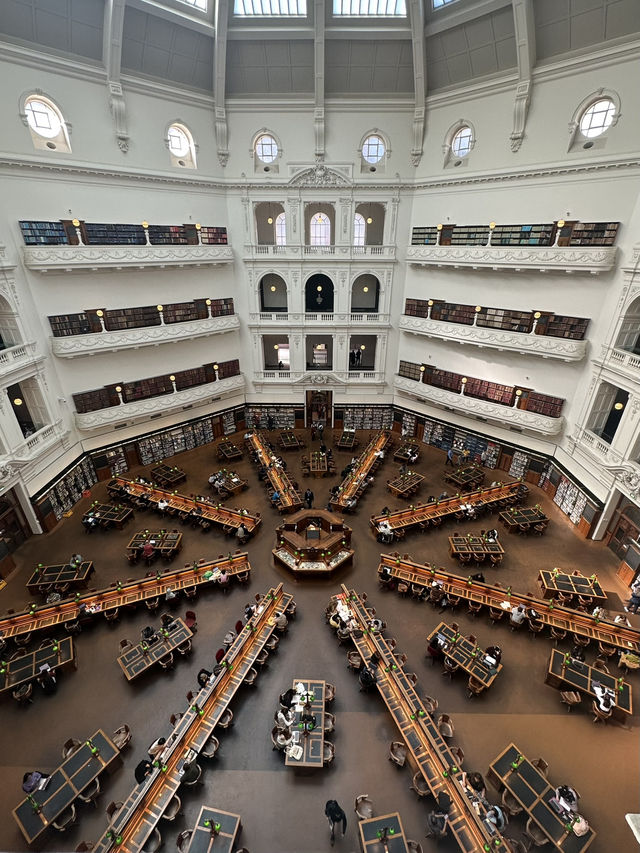 State Library Victoria หอสมุดใจกลางเมลเบิร์น