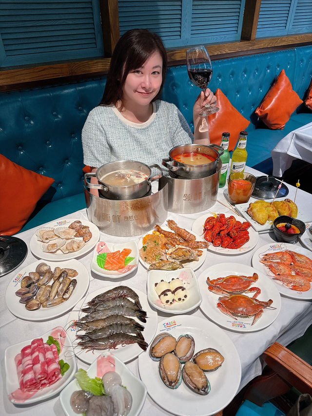 {羅湖老牌現撈海鮮自助·榴蓮酒水無限暢飲} {羅湖老牌現撈海鮮自助·榴蓮酒水無限暢飲}