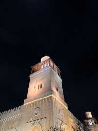 KING HUSSEIN MOSQUE AMMAN: CHERRY BLOSSOMS & EID BLESSINGS 🌸🕌✨
