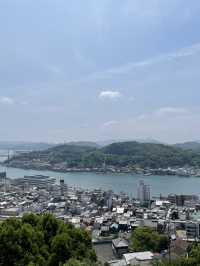 風鈴聲中眺望尾道大橋-千光寺