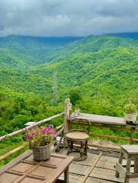 คาเฟ่ลับๆระหว่างทางที่เขาค้อ วิวสวยมาก 🍃🤍