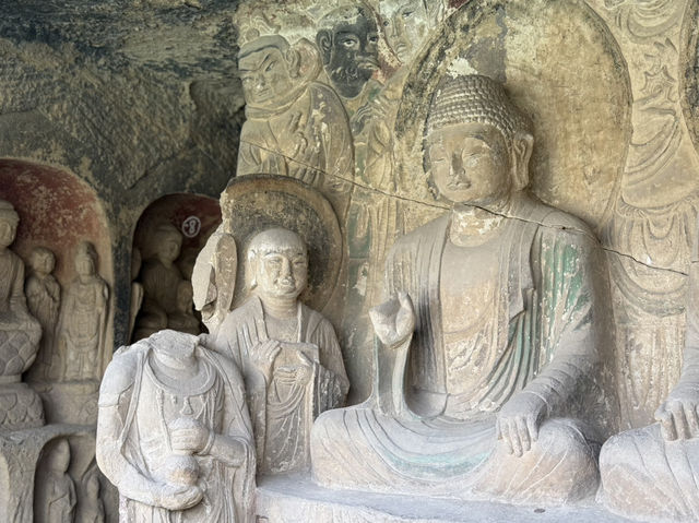 Thousand Buddha Cliff in Guangyuan, Sichuan