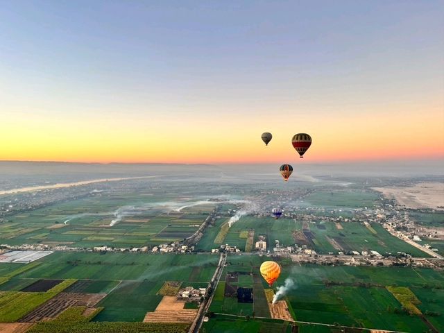盧克索熱氣球之旅🎈在帝王谷上看日出🌄