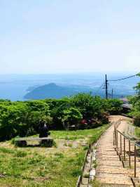 別府半日遊，賀見岳纜車，可飽覽整個別府灣