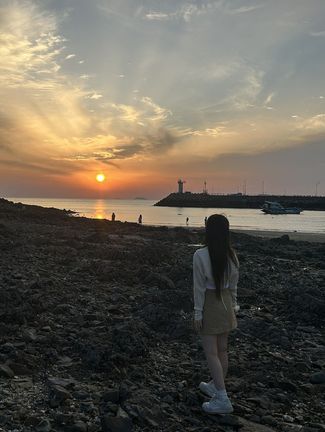 🌅 그림 같은 노을이 펼쳐지는 곳, 꽃지해수욕장