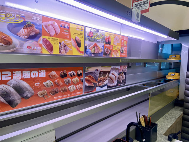 元氣壽司✨🍣  體驗迴轉壽司火車🚞🥰