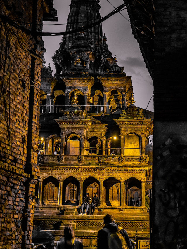 Patan durbar square as mix history of 16th to 18th century 