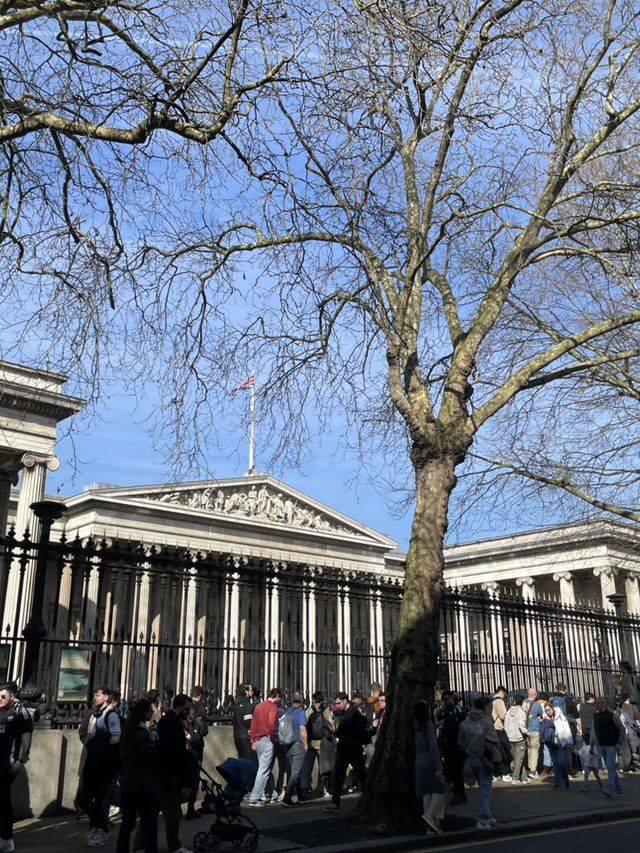The British Museum in London, England