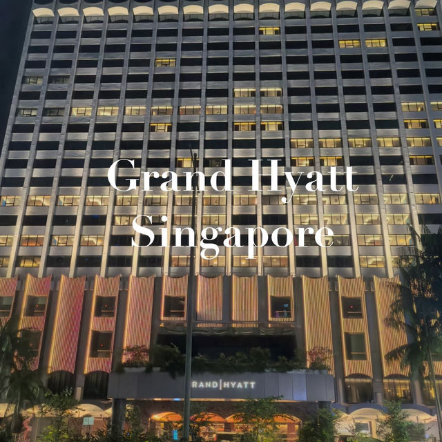 Singapore Staycation Perfection: Grand Hyatt Orchard is a Dream! 🌴🌟
