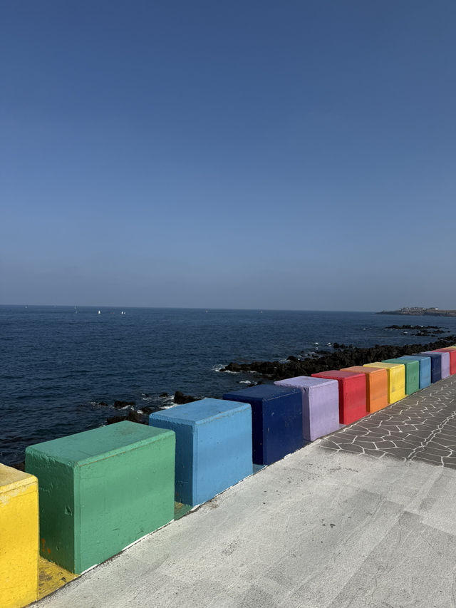 濟州島必去海岸線Dodu Rainbow Coastal Road