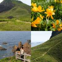 Onogame จุดชมวิวริมทะเล บน เกาะซาโดะ ⛰️🌼🇯🇵
