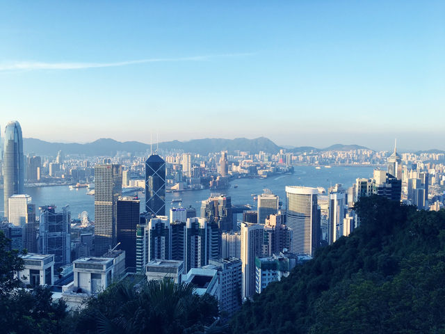 多角度維多利亞港的….日與夜
