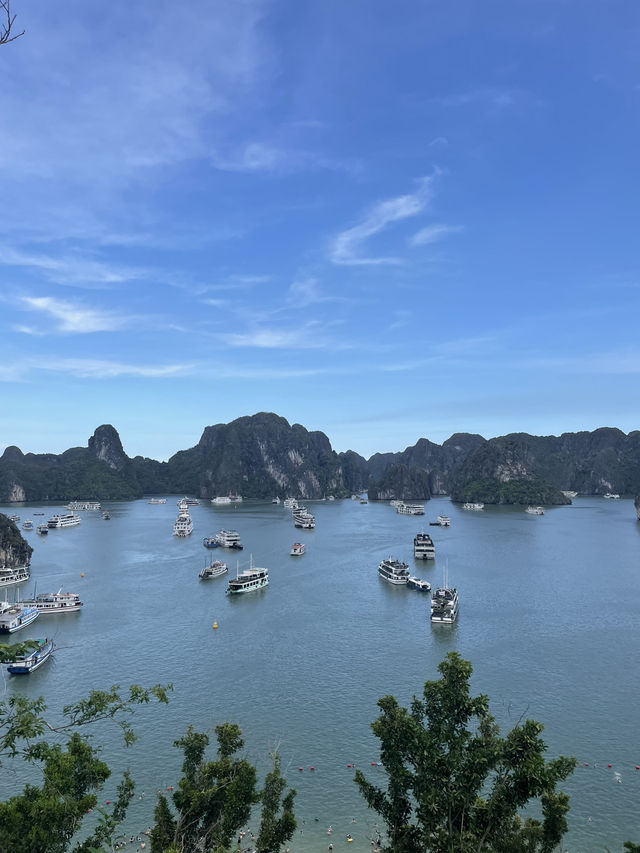｜越南｜下龍灣天堂島-一覽無遺的壯麗海灣，從山巔到沙灘都讓人驚嘆！