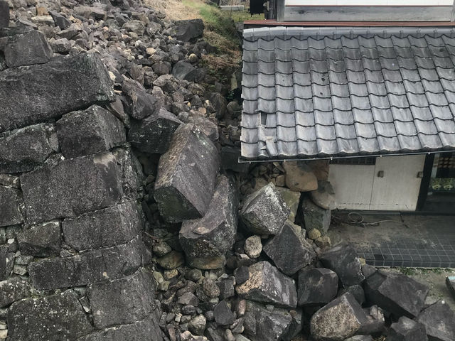 日本三名城-熊本城（地震重建中）