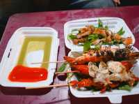 ร้านปิ้งย่างซีฟู้ดข้างทาง ดาลัด