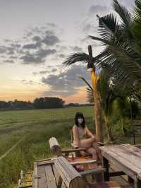 Sunset dinner at KEPT Cabana