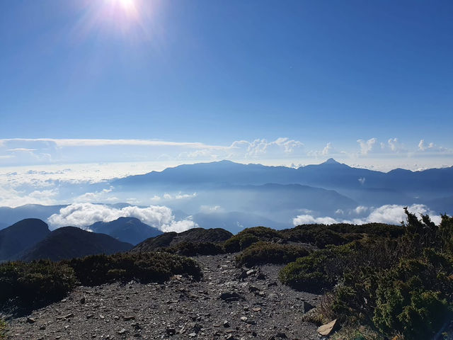 台灣登山 百岳 雪山 第二高山