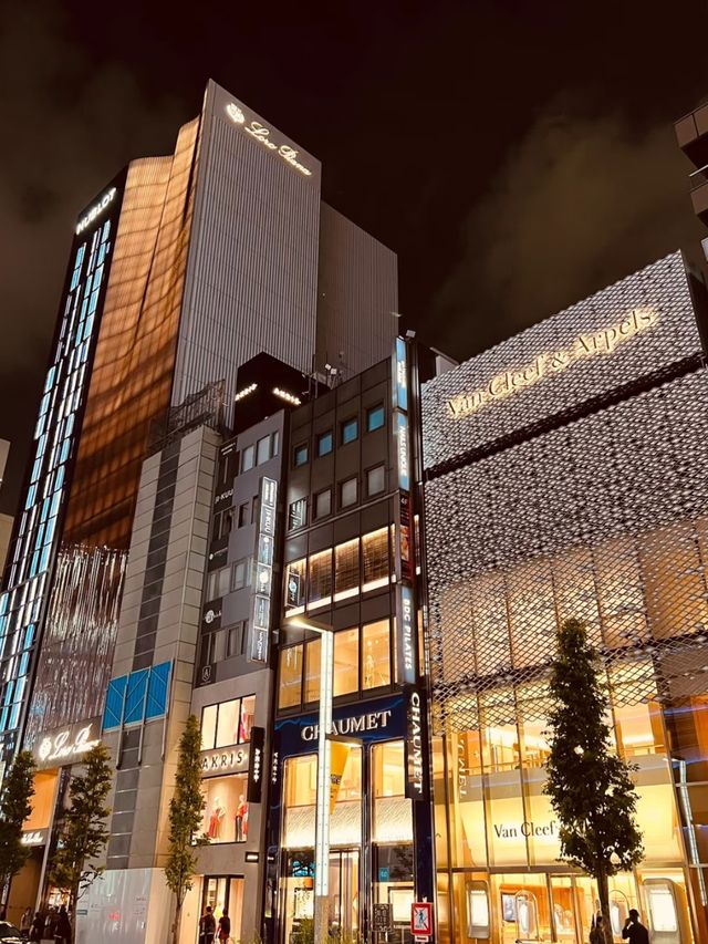 Glamour in Ginza: Tokyo’s Shining Jewel