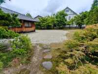 富山 | 五福山水苑，如水墨畫般的池泉回遊式庭園