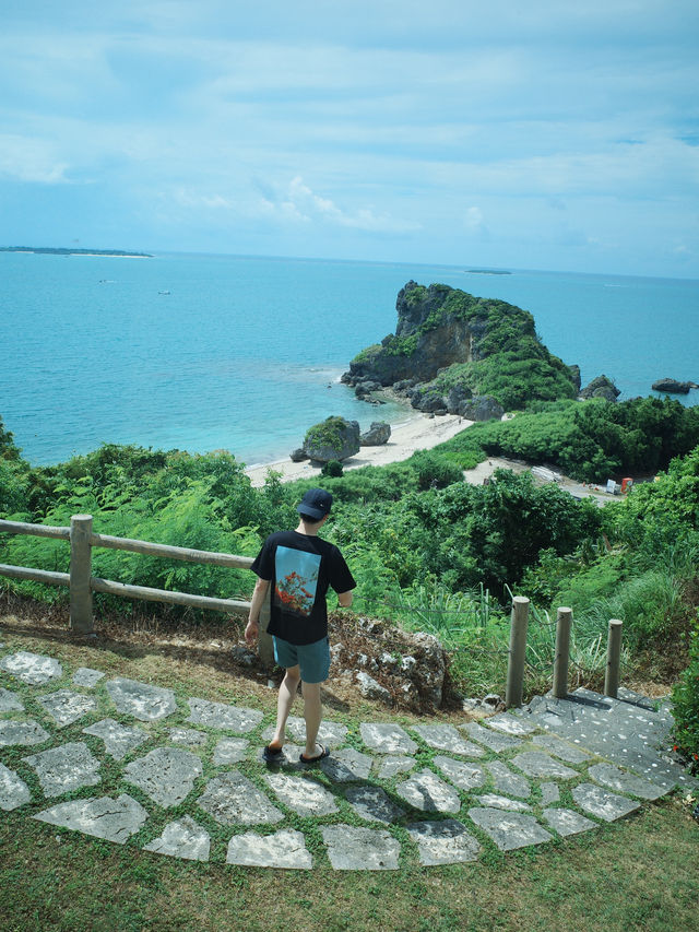 沖繩海景酒店 輕鬆喺房間坐擁比#萬座毛更美#自然景觀 兩分鐘到天然三連海灘 