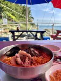 【釜山】新鮮な海鮮ラーメン🍜