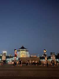 夜間散步小驚喜！中正紀念堂×魷魚遊戲快閃