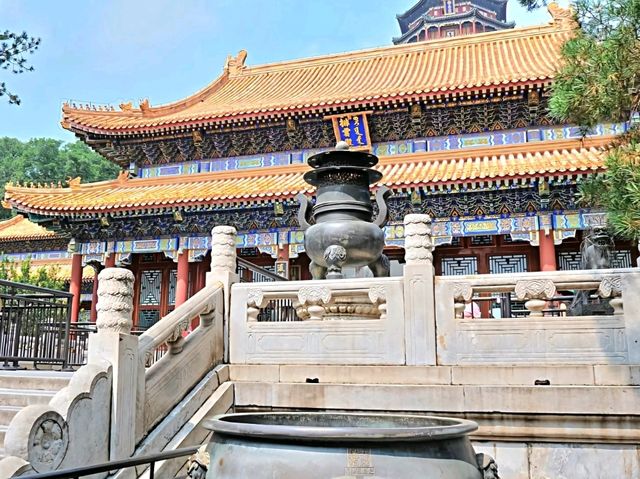 The elegant Paiyun Dian in Longevity Hill, Summer Palace