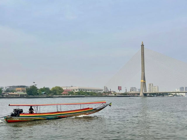 チャオプラヤ川の風が心地いい、隠れた癒しのスポット🇹🇭