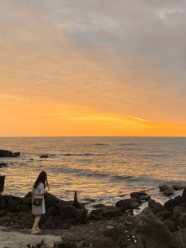 🌅 제주에서 만난 인생 노을 명소, 애월 해안산책로 🌊✨