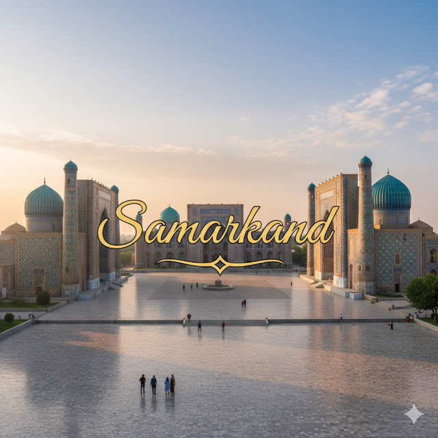 🕌✨ Samarkand มนต์เสน่ห์แห่งเส้นทางสายไหม