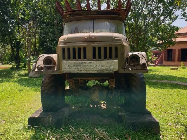 Time-Traveling at Siem Reap’s War Museum 🚀