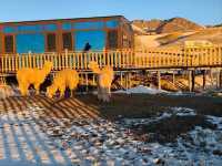 ❄️ “The Ice-Blue Wonderland of Sayram Lake” ❄️