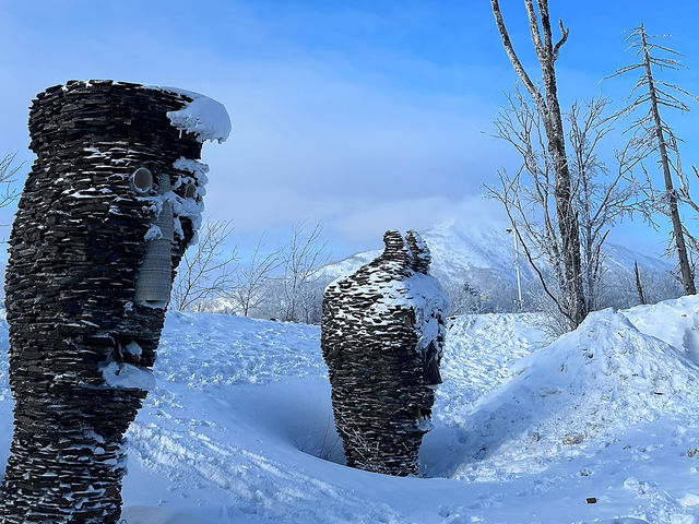 Snow Bliss in a Snow Valley ☃️❄️🥰 Snow Bliss in a Snow Valley ☃️❄️🥰