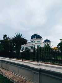 THE GRAND MOSQUE OF MEDAN.