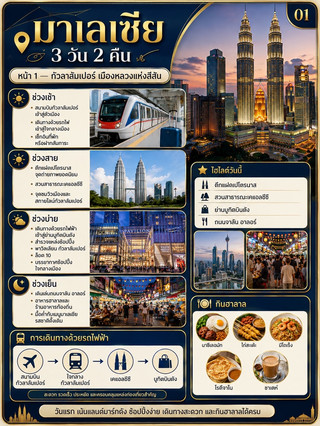 Malaysia 3 Hari 2 Malam: Keliling Landmark, Kuliner Halal, Transportasi Mudah, & Puas Belanja!