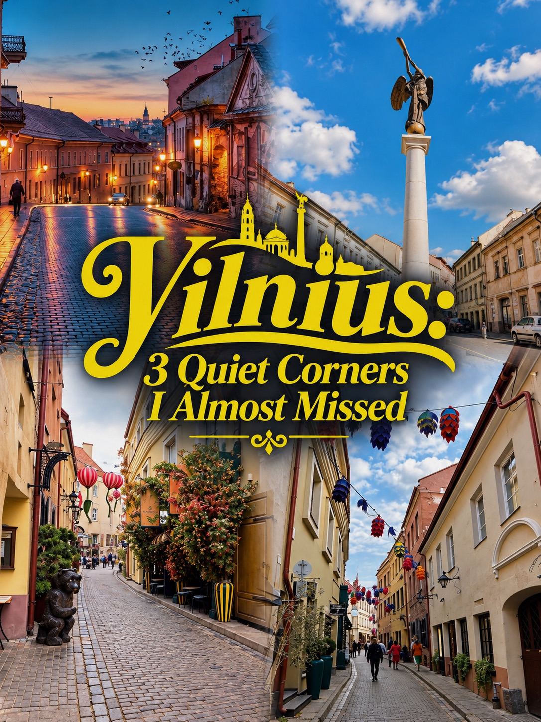 Vilnius: 3 Quiet Corners I Almost Missed