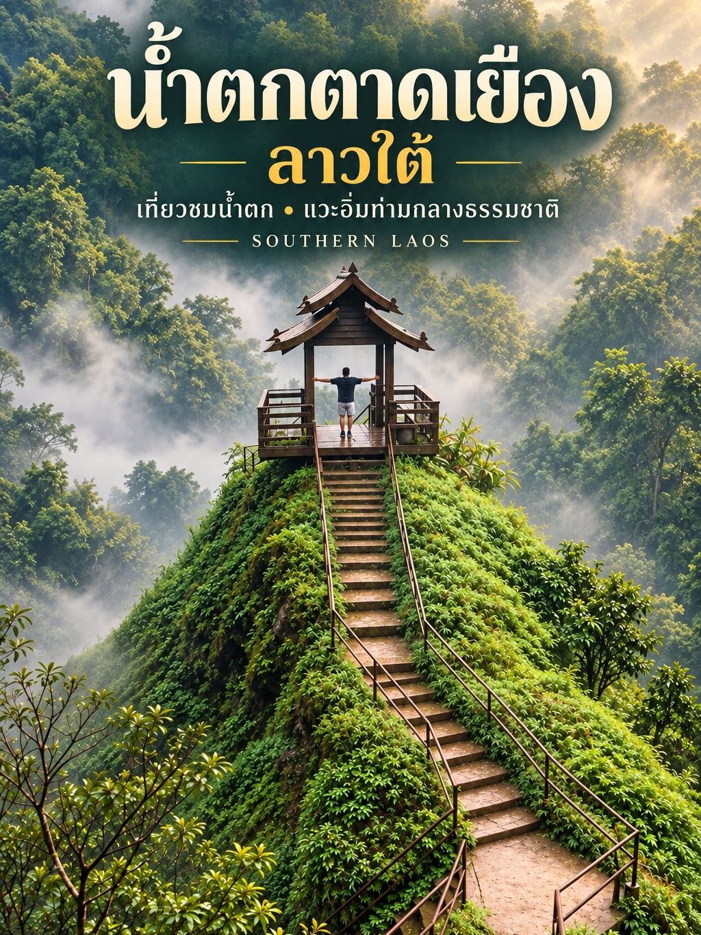 🌿 น้ำตกตาดเยือง ลาวใต้ เที่ยวชมธรรมชาติ แวะอิ่มในบรรยากาศสบาย ๆ

อีกหนึ่งจุดแวะของทริปลาวใต้ที่ประทับใจครับ 💚 น้ำตกสวยท่ามกลางต้นไม้เขียว ๆ เสียงน้ำตกและละอองน้ำช่วยให้รู้สึกสดชื่น เหมาะกับการเดินชมวิว ถ่ายรูป และใช้เวลากับธรรมชาติแบบไม่ต้องรีบร้อน

เดินเที่ยวแล้วก็แวะทานอาหารที่ร้านบริเวณน้ำตก นั่งพักขา เติมพลัง ก่อนเดินทางต่อ ได้ทานอาหารท่ามกลางบรรยากาศธรรมชาติ เป็นมื้อเรียบง่ายที่ช่วยให้ทริปนี้มีช่วงเวลาผ่อนคลายมากขึ้นครับ 🍽️🌳

📌 แนะนำใส่รองเท้าที่เดินสะดวกและยึดเกาะดี เพราะทางเดินบางช่วงเปียก ระวังลื่น และเผื่อเวลาไว้เดินเล่นชมวิวกันด้วยนะครับ

#น้ำตกตาดเยือง  #ลาวใต้  #เที่ยวลาว  #เที่ยวธรรมชาติ  #Tripcom 