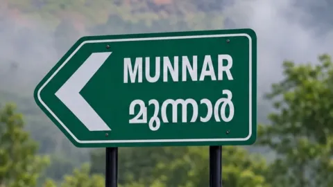 "Where the road signs point to paradise and every view is a  — traveler post in Munnar