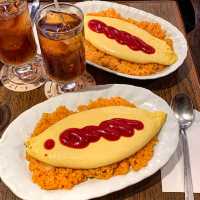 Fluffy Omurice Heaven at Kissa You